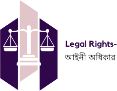 Legal Right logo featuring a justice scales emblem